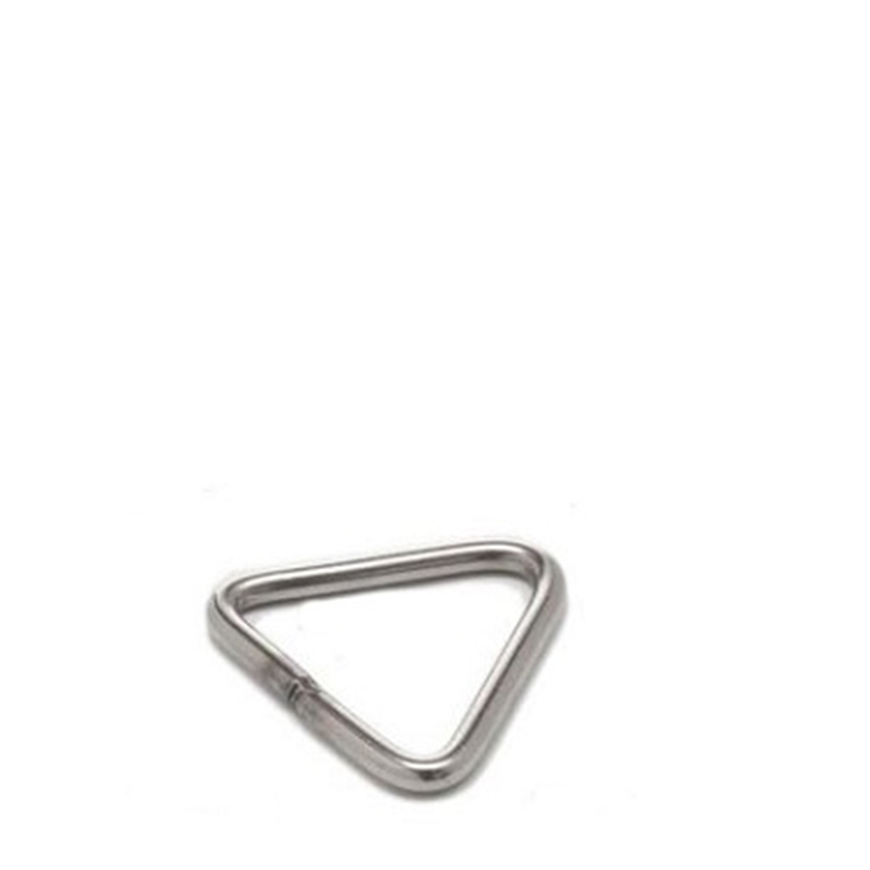 Anello inox triangolo